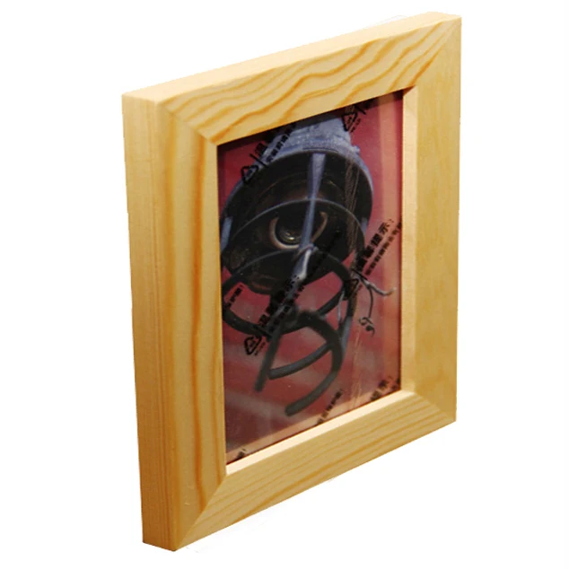 photo frame Деревянная фоторамка классический квадратный Рабочий стол плакат картина рамка для подвешивания на стену Pleixglass внутри домашний декор - Цвет: photo frame