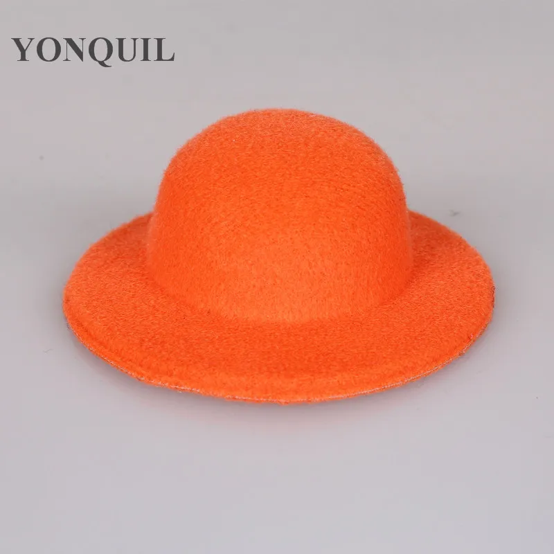 7 см Мини Топ шляпа милая девочка chapeau головной убор DIY аксессуары для волос bowler вечерние события очарование база детская прическа многоцветный
