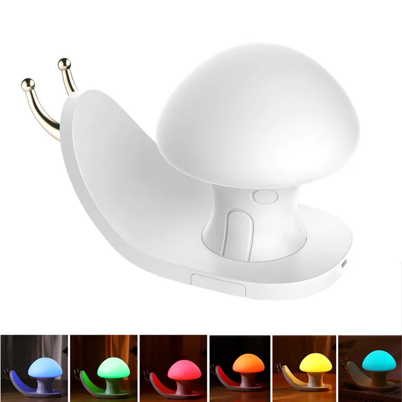 

Creative Dwelling Night Light LED USB Charging Children Bedside Desk Lamp Colorful Atmosphere Lamp Girl Kids Gifts luminaria