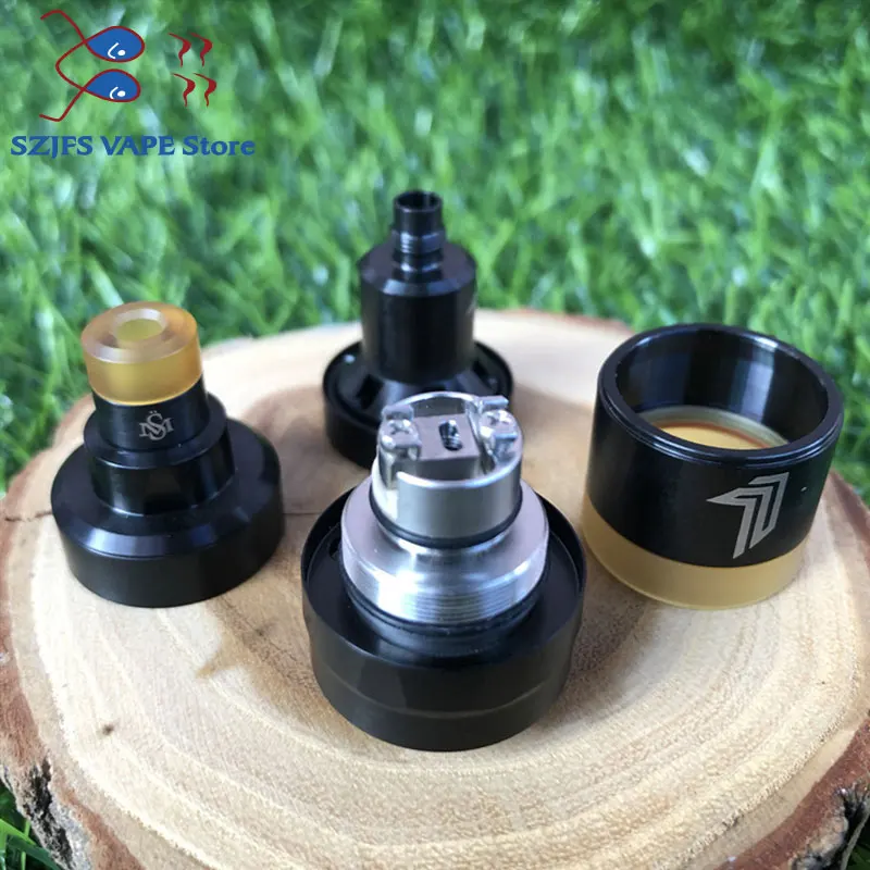 Электронная сигарета ennequadro mod kit с kayfun premium Nite DLC RTA 18350 Аккумулятор испаритель