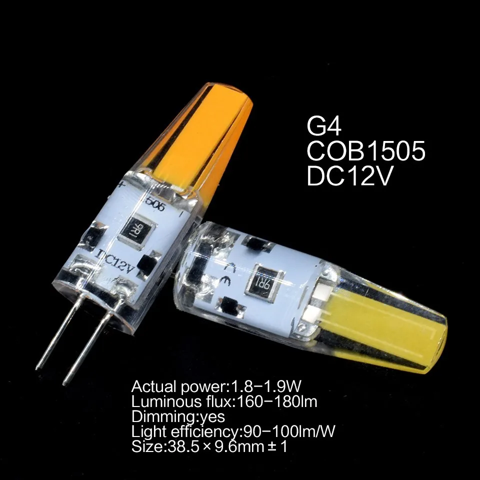 LKLTFX G4 лампа Светодиодная 1 Вт 2 мини светодиодсветодиодный энергосберегающая 12 В