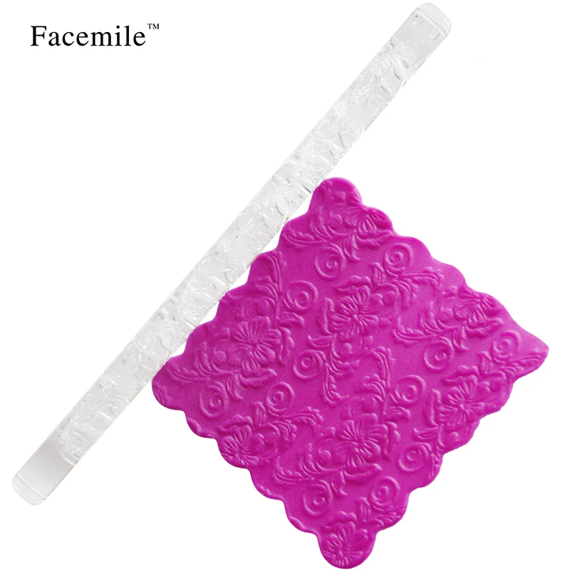 Декоративные Скалки в форме цветка Скалка для рождественского тиснения помадки