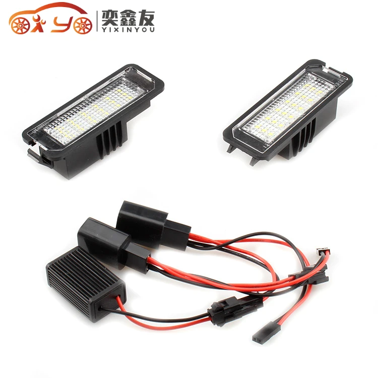 2 шт Автомобильный светодиодный Подсветка регистрационного номера 12V нет ошибок