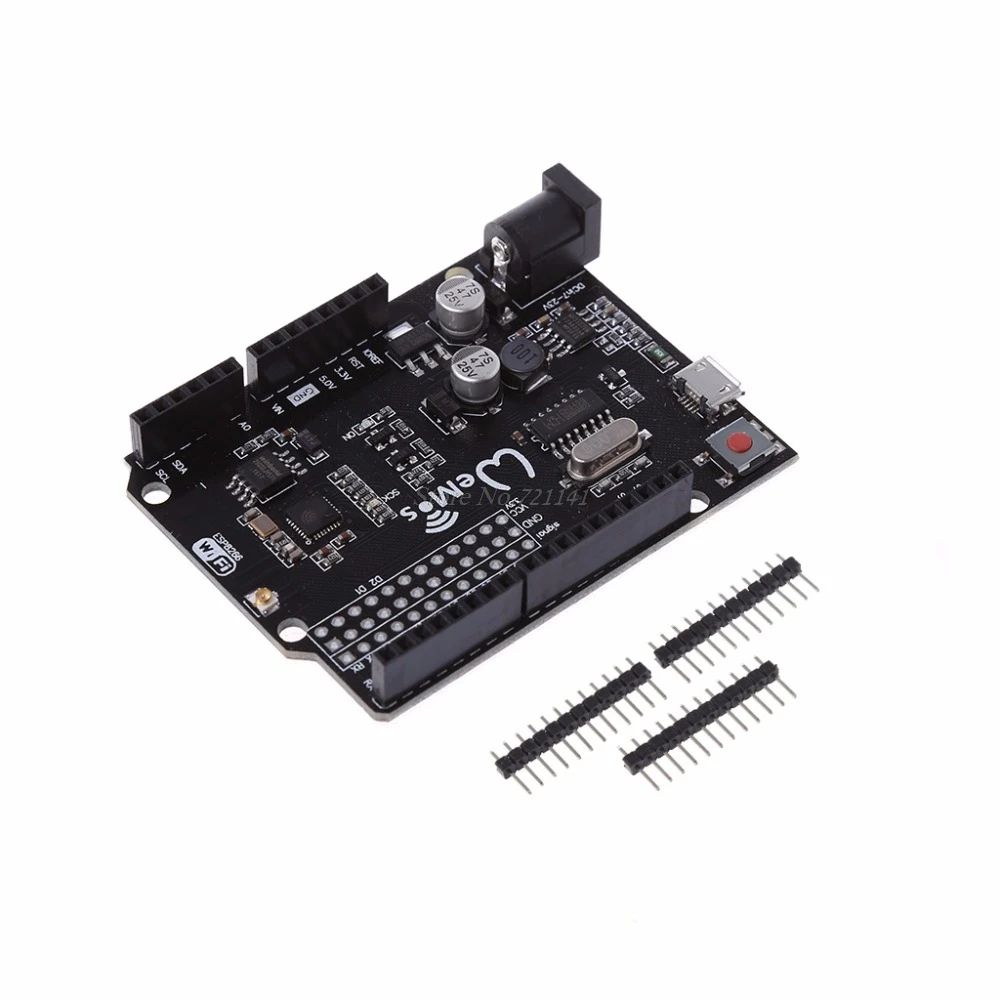 Аналоговый Wi-Fi D1R2 D1 R2 ESP8266 + 32 Мб Flash для интегральных схем Uno R3 Прямая поставка |