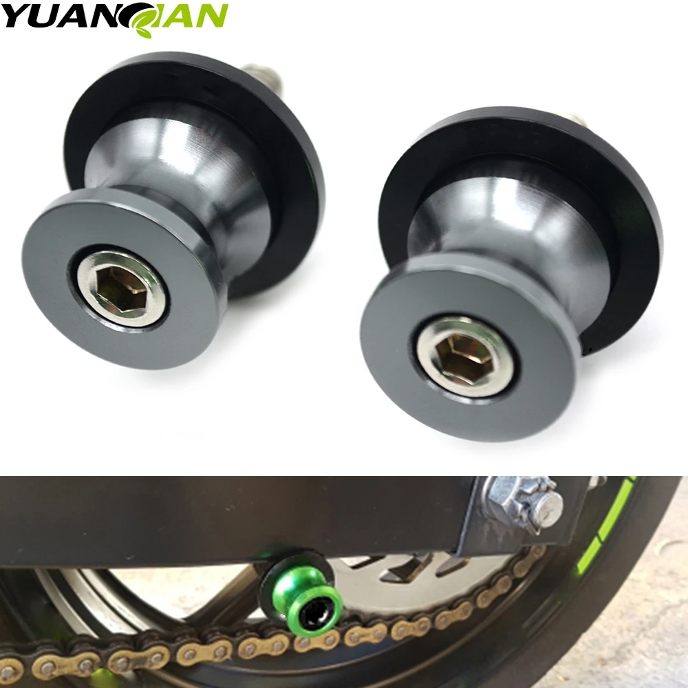 10 мм Стенд винт мотоцикл маятник Слайдеры Катушки для Kawasaki Ninja 650R 2006-2011 пильный