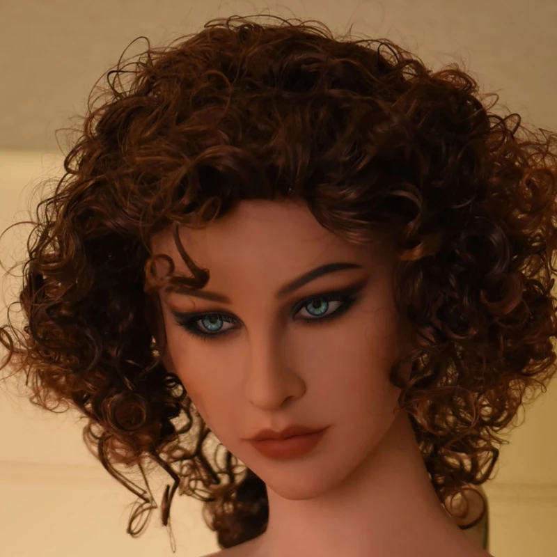 Голова WMDoll для реалистичных силиконовых секс кукол подходит полноразмерных