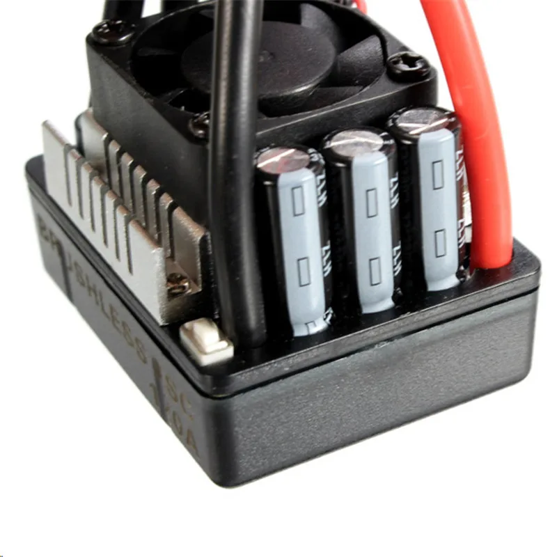 Racerstar 4068 бесщеточный водонепроницаемый Бесконтактный двигатель 2050KV 120A ESC для 1/8