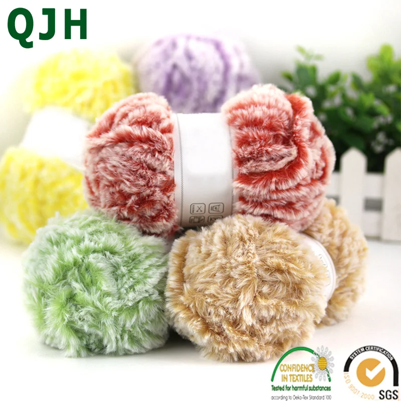

QJH New 50g/pcs Smooth softy Knitting Yarns Warm Baby Milk Feather Yarns Handmade DIY Knitting Weave Yarn for Home Decoration