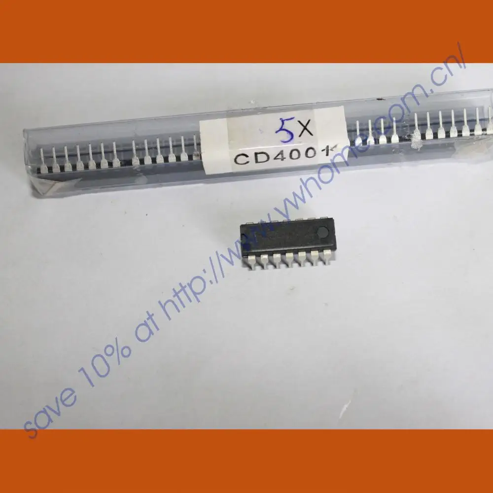 Новые 5 шт. CD4001 4001 CD4001BD MC14001 или Gates DIP 14|dip 14|gates |