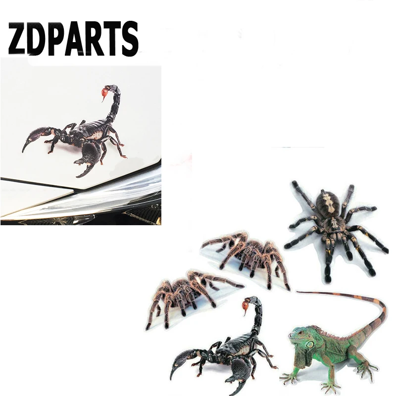 ZDPARTS 3D автомобиля эмблема &quotПаук&quot Грузовик Мотор наклейки окна Крышка для