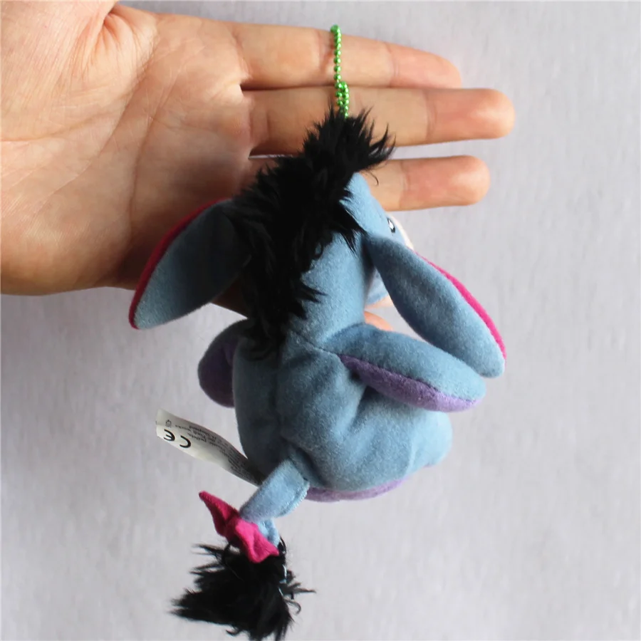 12 шт 10 см Eeyore плюшевый Ослик кулон мягкие игрушки для букетов Мини милый ИА