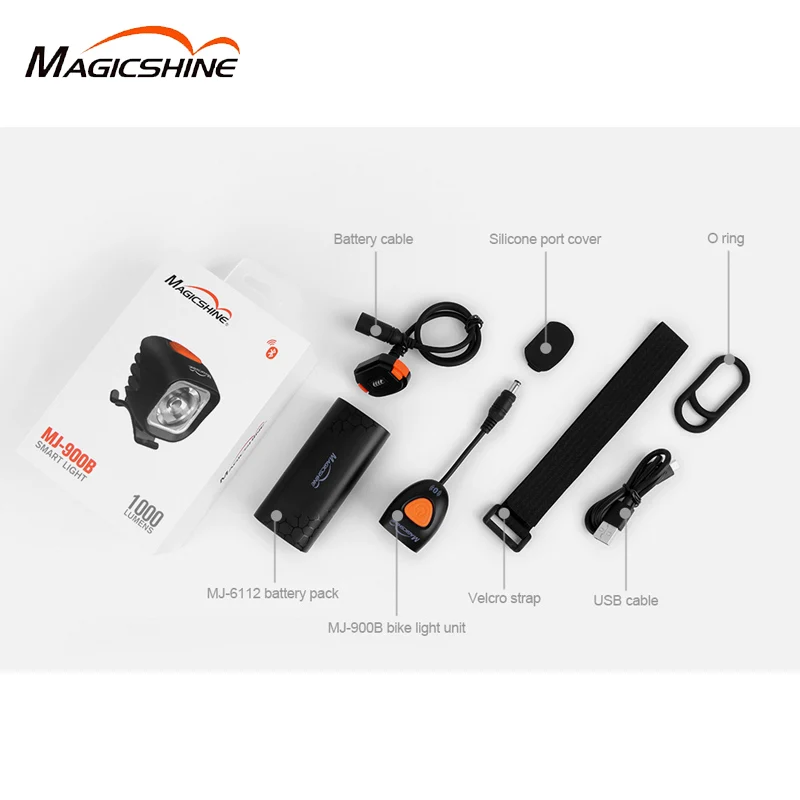 Велосипедный передний Bluetooth Фонарь Magicshine светодиодный велосипедный фонарь