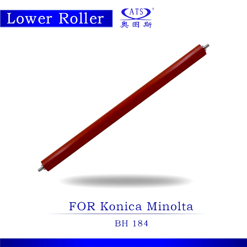

1PC High Quality Lower Fuser Roller For Konica Minolta BH 184 Photocopy Machine BH184 copier spare parts