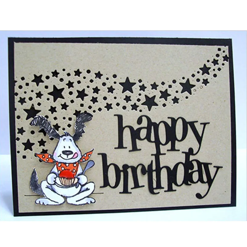 Трафареты для резки металла скрапбукинга DIY декоративные выбивающие бумажные