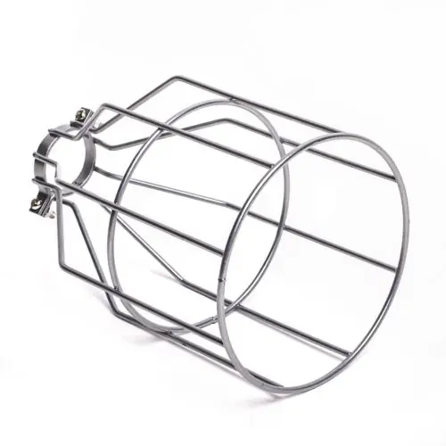 Серебряный Промышленных Ретро Винтаж гладить лампы клетке EDISON ЛАМПЫ зажим на