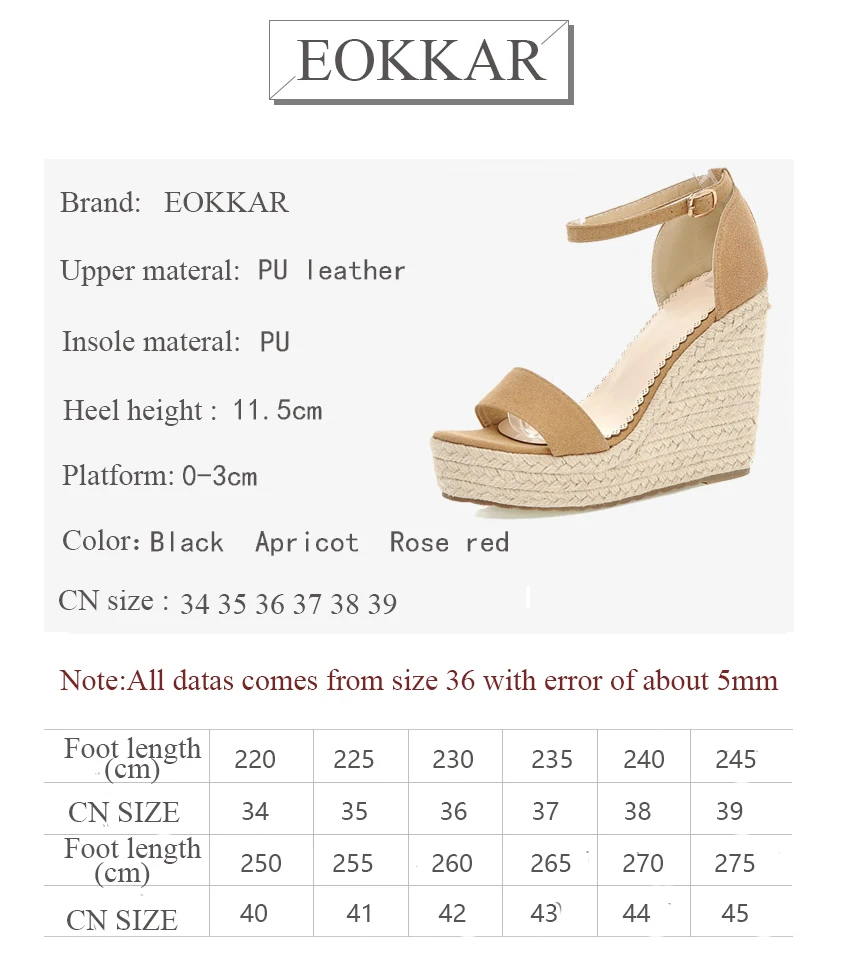 

Eokkar 2019 Fashion Open Toe Super High Heel Women Sandals Casual Wedges Heel Pink Chunky Heel Sandals Flip Flops Size 34-39