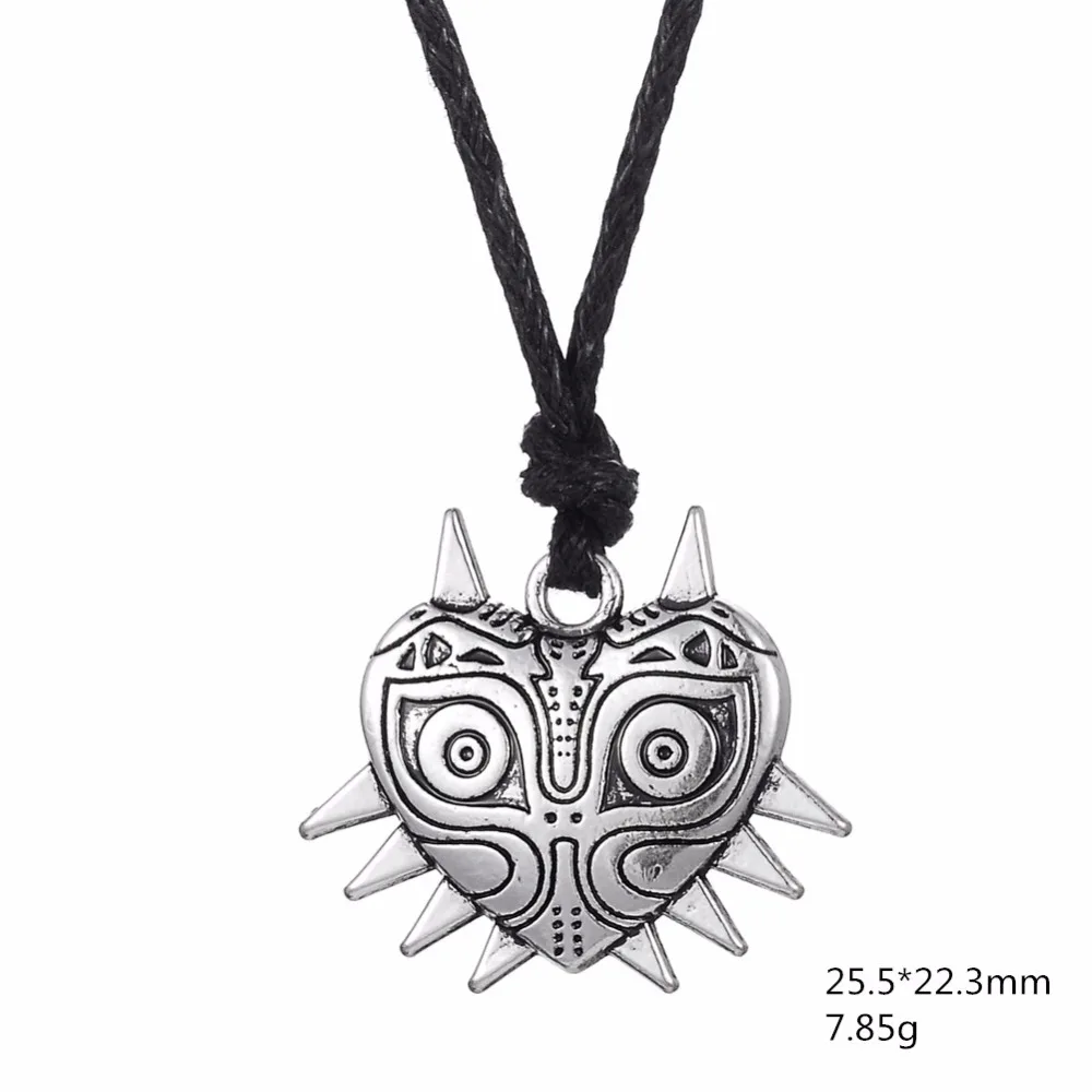 Teamer Antique Kawaii Goth Charm Talisman Animal ожерелье с подвеской-маской Wiccan Jewelry для женщин |