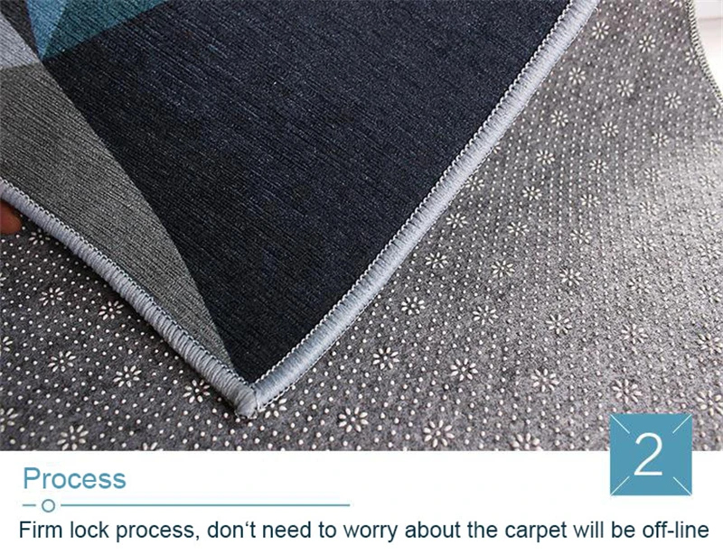 

Modern Carpets for living room Rectangle Geometric Area Rugs for children Large Anti-slip Carpet Kids Room Bedroom Home Decor