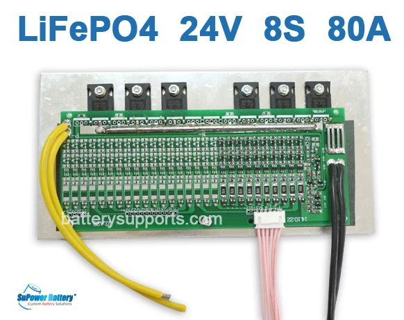 SuPower 8S 3.2Vx 8 24V 25 6 V 29 2 80A LiFePo4 LFP LiFe батарея система управления BMS балансировка PCB Чип