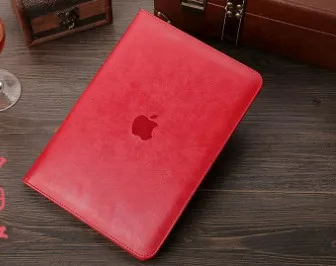 Чехол для iPad Pro 10,5 чехол ESR премиум класса из искусственной кожи роскошный бизнес-Чехол-книжка с подставкой Карманный чехол с функцией автоматического пробуждения смарт-чехол для iPad Pro - Цвет: Красный