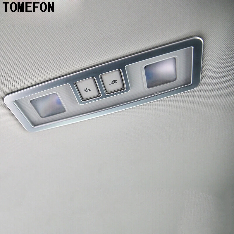 TOMEFON ABS хромированный матовый светильник для чтения на крыше лампа интерьерные