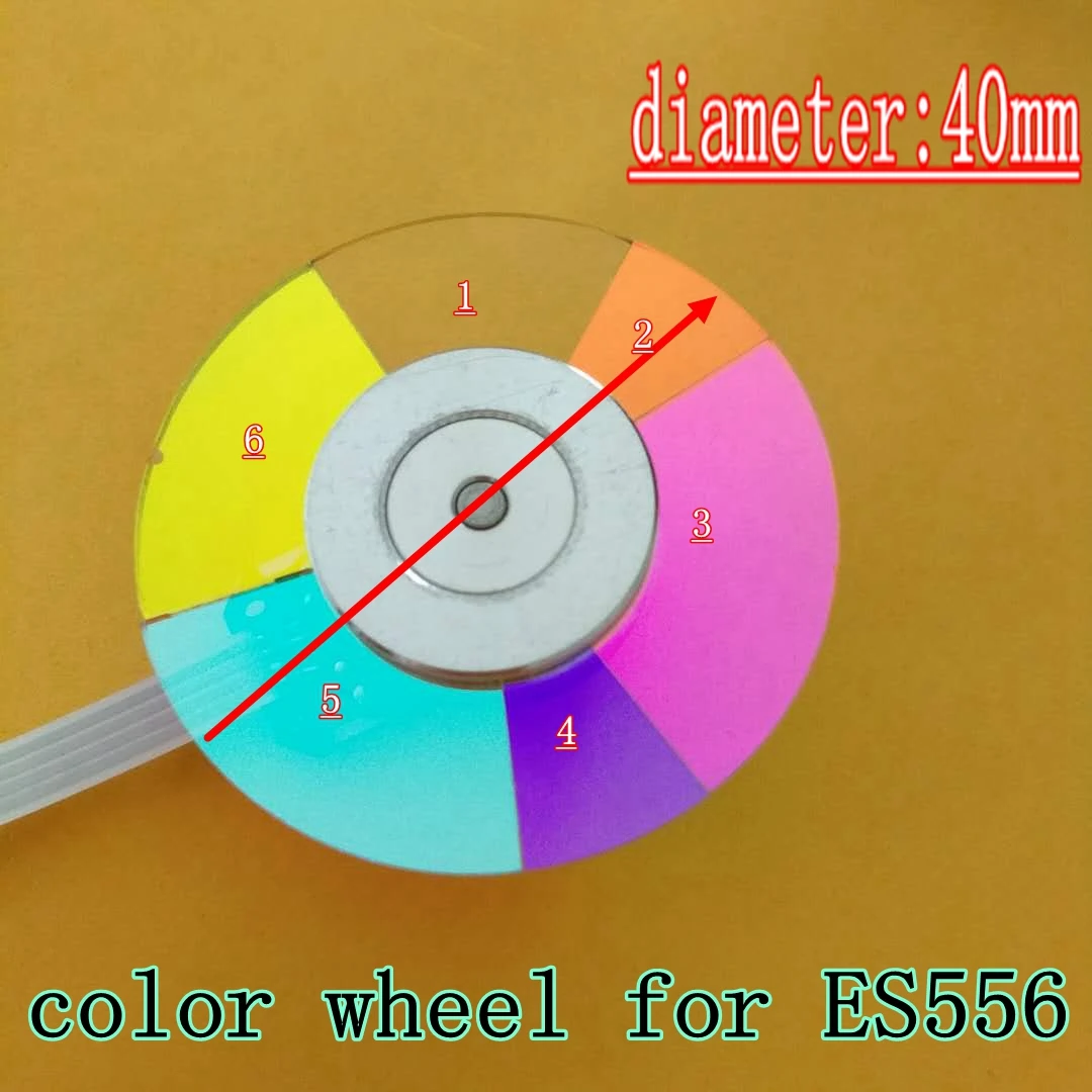 

100% new color wheel for optoma ES556 projectors 40mm