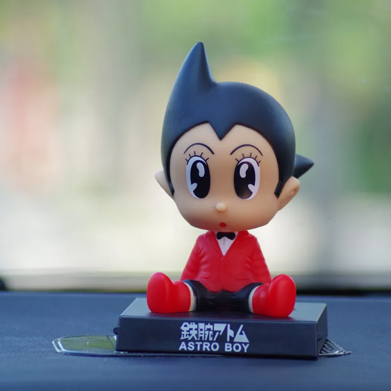 Аниме мультфильм Astro Boy Wacky Wobbler модные Автомобильные украшения ПВХ фигурки