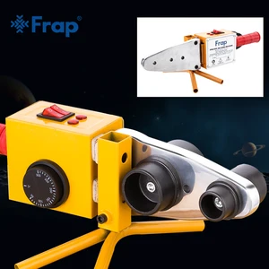 Инструменты для сантехника Frap, аппарат для сварки пластиковых труб с контролем температуры, PPR, сварочный аппарат для труб переменного тока 110220 В, 20-63 мм