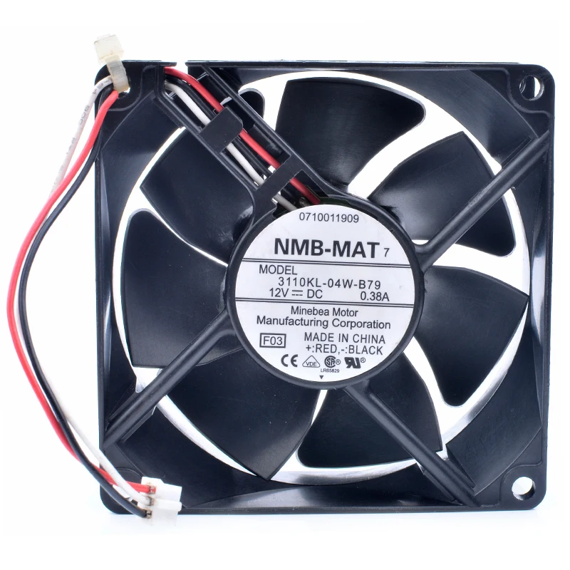 Original 3110KL-04W-B79 8cm 8025 80mm fan 80x80x25mm 12V 0.38A Inverter power supply cooling | Fans &amp Cooling