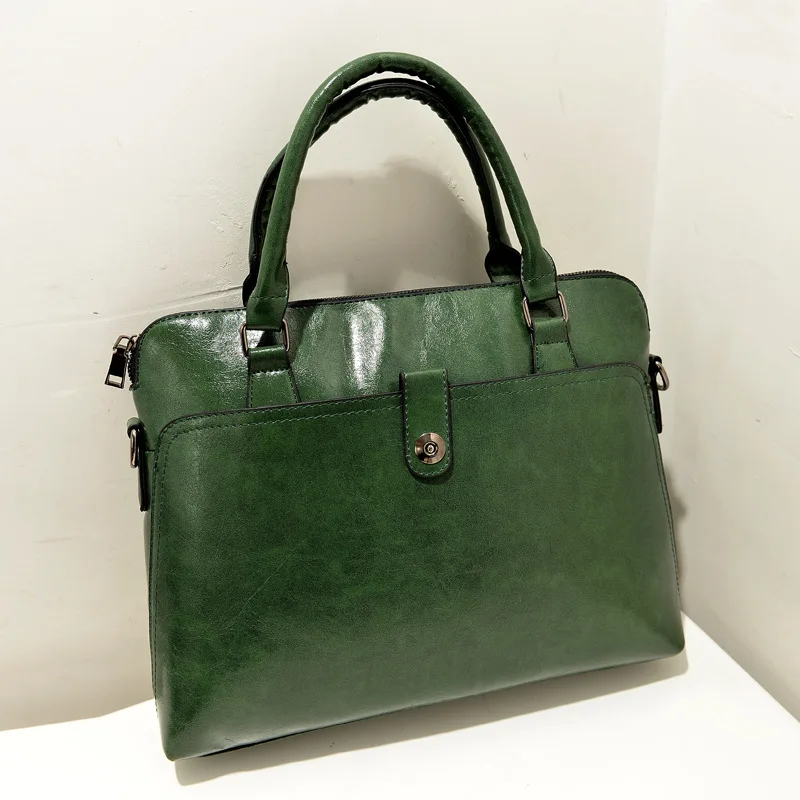 Новинка 2018 модные женские сумки от известного бренда однотонная зеленая сумочка