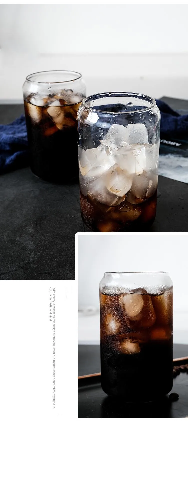 Cola креативная стеклянная чашка для воды, чашка для кофе, чашка для чая, Коктейльная стеклянная чашка