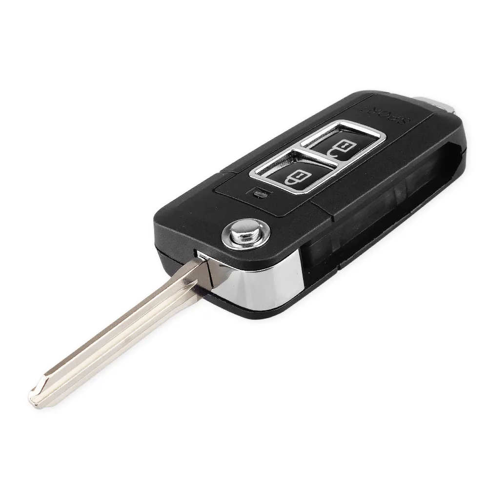 KEYYOU для KIA SPORTAGE FORTE CERATO Uncut Blade 3 кнопки модифицированный раскладной дистанционный