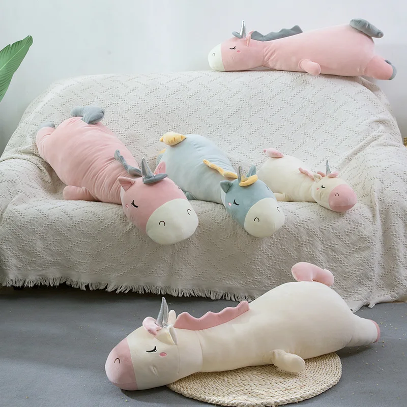 

Cute Unicorn Plush Toy Stuffed Soft Animal sleep Sofa Bedroom Decor Lovely Christmas Gift for Kids Kawaii Birthday Present