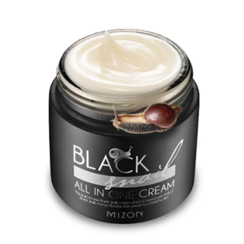 

MIZON Black Snail All In One Cream 75ml Snail Face Cream Skin Care Whitening Moisturizing Anti Winkles Firming Korea Cosmetics