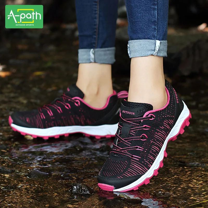 Уличная Мужская и женская обувь для влюбленных пеших прогулок Спортивная