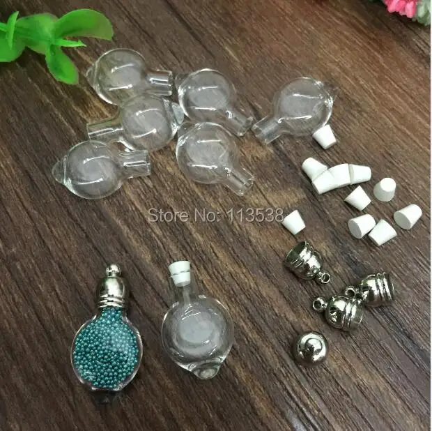 Бесплатная доставка 100 шт./лот прозрачный стеклянный флакон с круглыми каплями 5