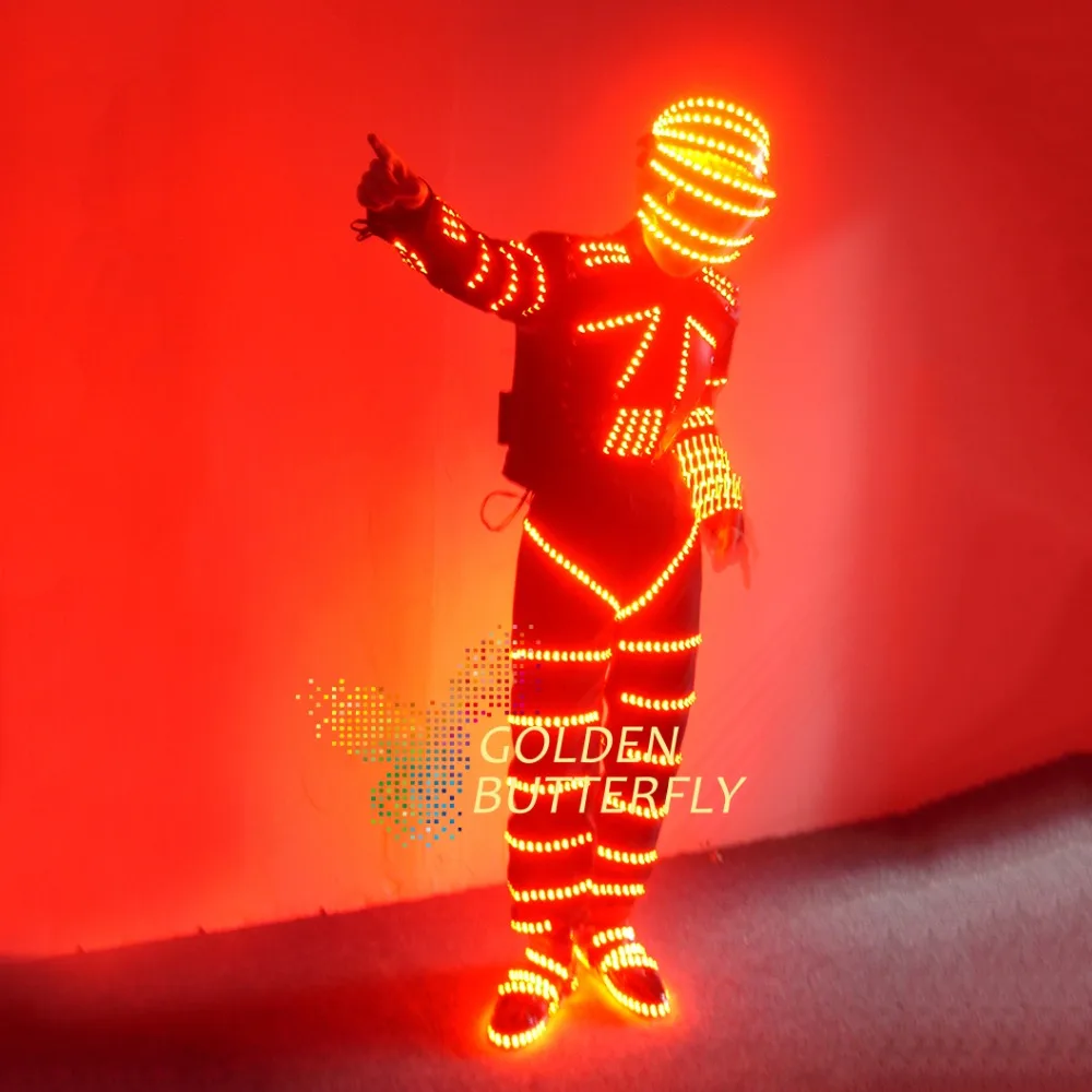 Одежда со светодиодами светящаяся одежда Сияющие костюмы перчатки 2017 горячая