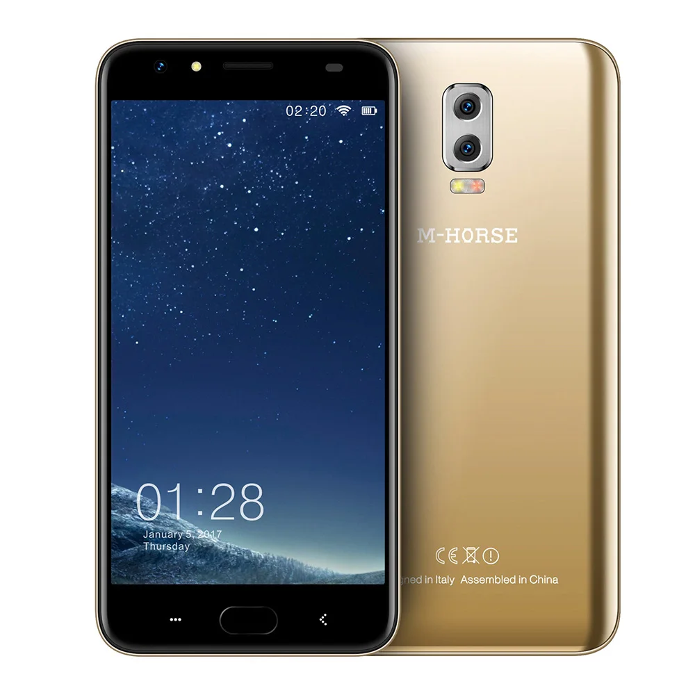 M HORSE Мощность 2 6000 мАч 5 ''HD Android 7 0 4 г сотовый телефон 8MP + 2MP ядра ГБ 16 двойной