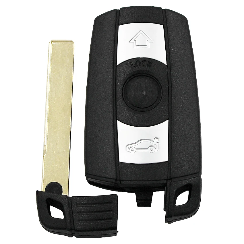 Полный умный бесключевой пульт с 3 кнопками 868 МГц с чипом ID46 для BMW 1 5 Серии X5 X6 2006-2011 с системой Comfort Access.