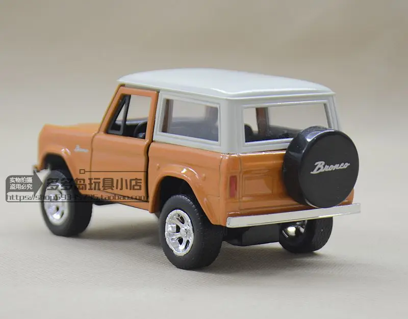 JADA масштаб 1:32 высококлассная модель автомобиля из сплава 1973 FORD BRONCO Suv