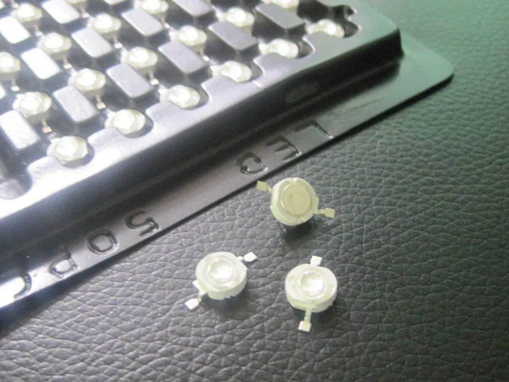 50 шт. 3 Вт Красный 620nm-625nm 700mA 2 2-2 4 V LED высокой мощности лампы | Лампы и освещение