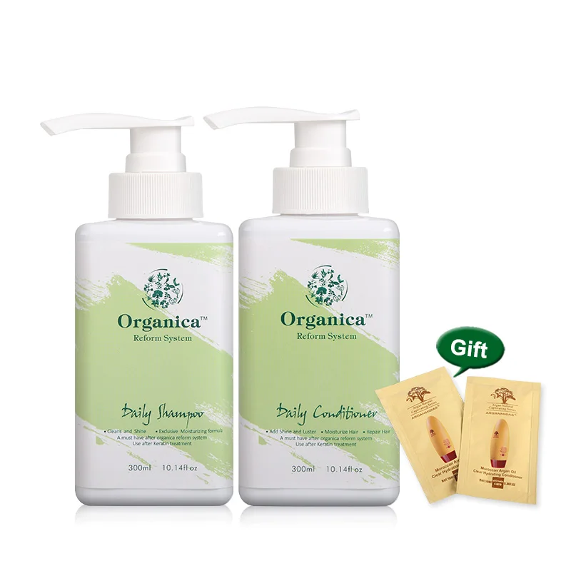 Органика 300 мл Ежедневный Шампунь + ежедневный Conditoner жасминовый аромат Уход за
