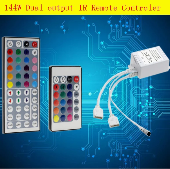 DC12V 44Key ИК Инфракрасный пульт дистанционного управления для RGB светодиодной ленты