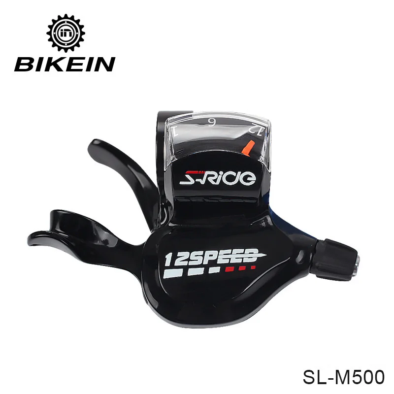 BIKEIN горный велосипед 12 Скорость палец переключения SL M500 блестящая черная оправа
