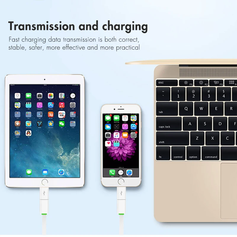 ! ACCEZZ Mini Lighting To Micro USB Adapter коннектор для Apple iPhone XS MAX XR X 7 8 6S 6 Plus OTG Data Sync Charge