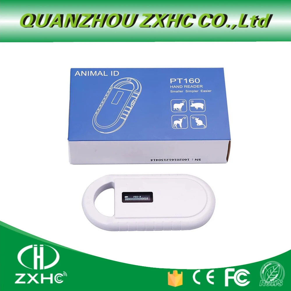 Продукт Портативный OLED дисплей RFID ISO11784/11785 134,2 кГц FDX-B микрочип считыватель сканер для собак или кошек