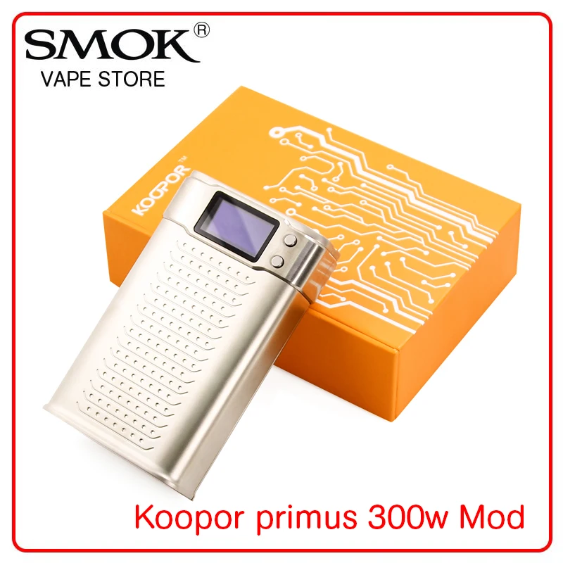 Оригинальный боксмод Smok KOOPOR Primus 300 Вт TC режимы TC/VW электронная сигарета с резьбой