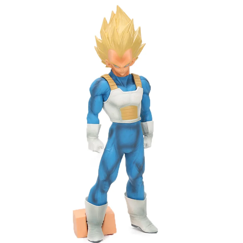 31cm yellow vegeta Мастер звезды кусок 23-34 см манга размеры Dragon Ball Z Вегета Сон Гоку сон Гохан ПВХ фигурка MSP модель куклы бриквидс - Цвет: 31cm yellow vegeta