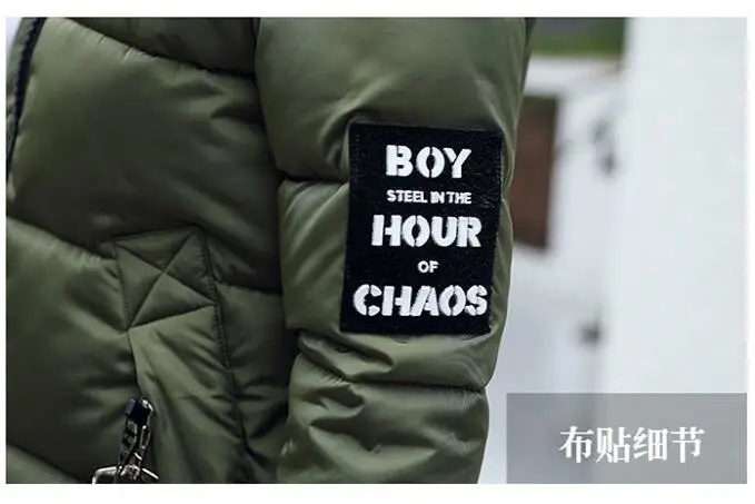 2017 зимние Для женщин зимнее хлопковое пальто меховой капюшон воротник