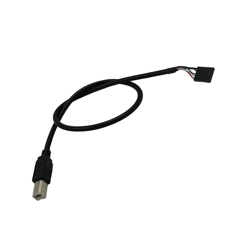 USB 2 0 Тип B штекер для Dupont 5 Pin клемма женского типа материнская плата кабель шнур (50
